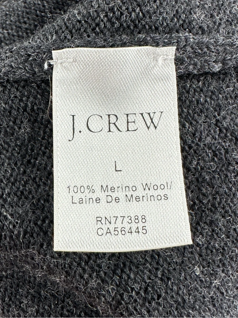 J. Crew crew merino